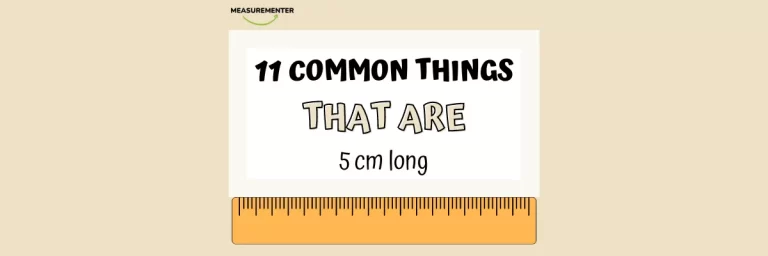 11 Common things that are 5 Centimeters long