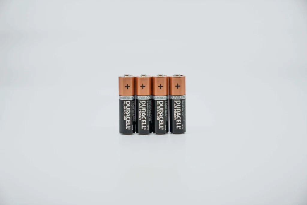 4 Duracell AA Battery Cells