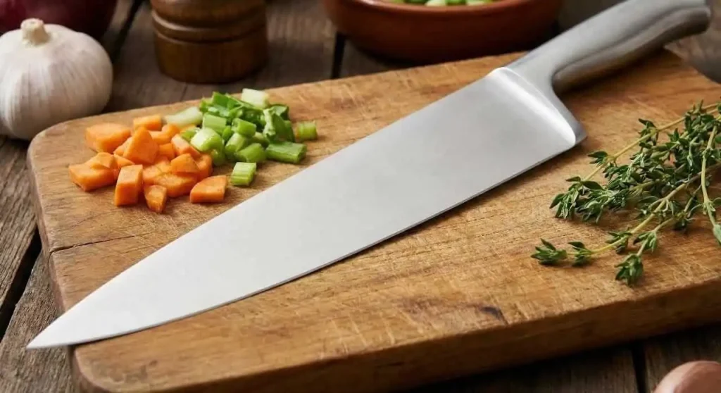 Silver Sharp Chef's Knife