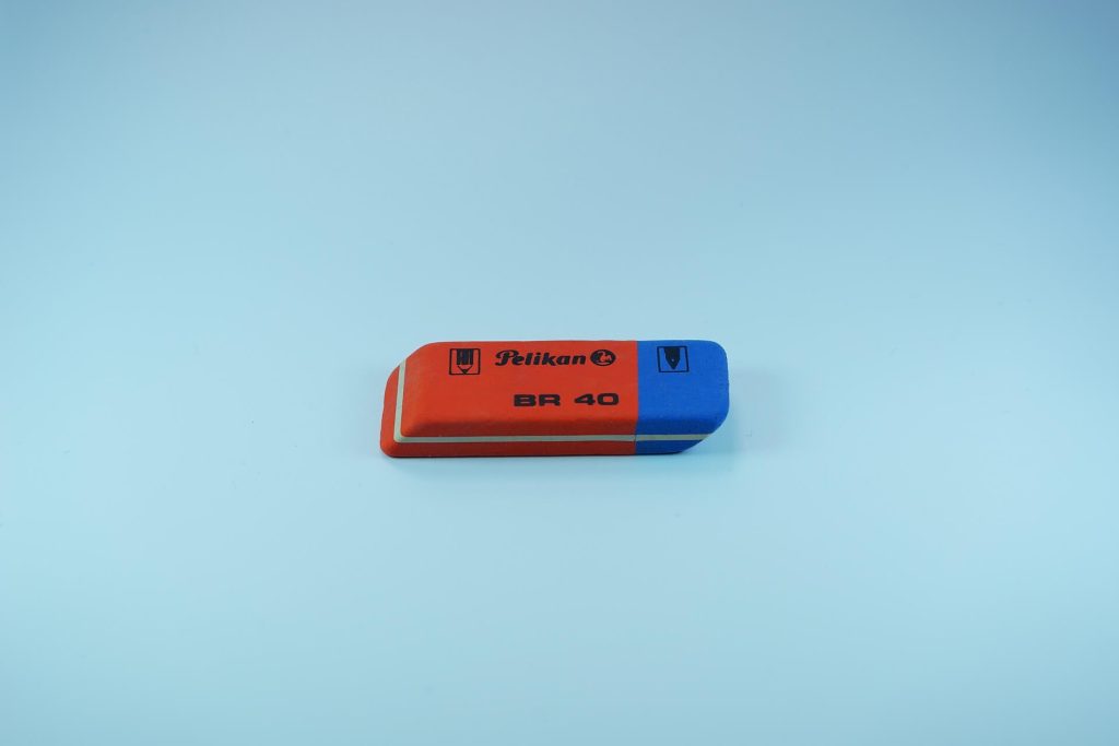 eraser or rubber 