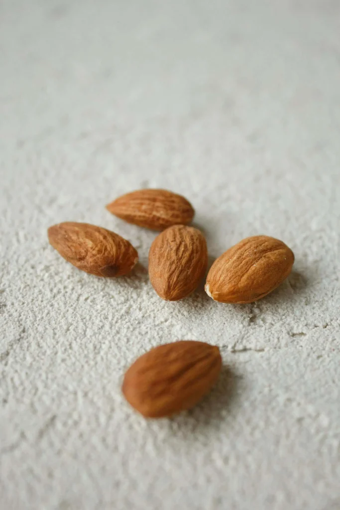 few almonds