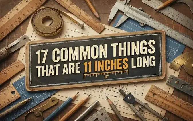 17 Common things that are 11 inches long